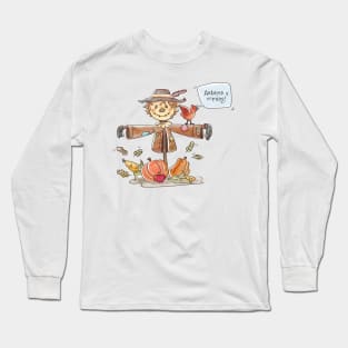 Autumn scarecrow Long Sleeve T-Shirt